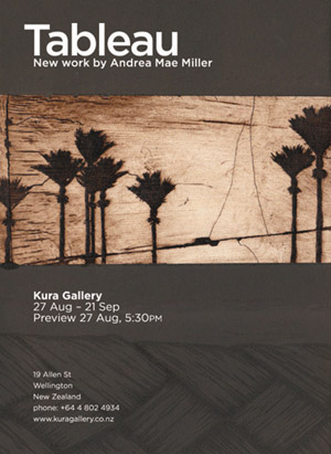 Prints by Andrea Mae Miller exhibition kura art gallery new zealand