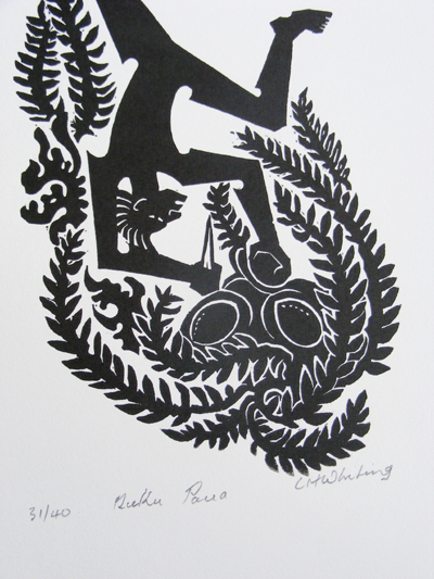 Kura Gallery Maori Art Design Print Cliff Whiting