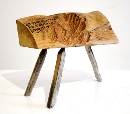 Conor Jeory Maori Carver Kura Gallery Maori Art Design New Zealand He Roimata Lanscape Sculpture
