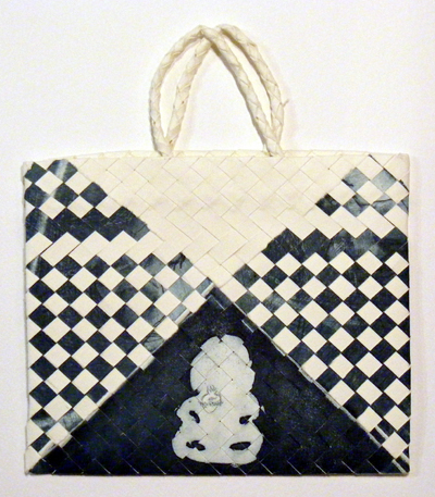 maori art vanessa edwards  tiki print weave