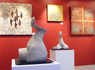 Kura Gallery Maori Art - Paerau Corneal, Annabelle Buick, Jess Paraone and Stuart Tume