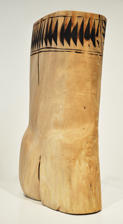 Peter Radley Kura Gallery New Zealand Art Design Wood Sculpture Torso Totara