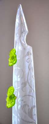 Maori Design Shona Firman New Zealand Design Kura Gallery Cast Glass Picket Tiki det2