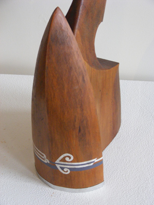 A Bicultural Object sm Ross Hemera sclulpture contemporary ethnic maori art kura gallery new zealand