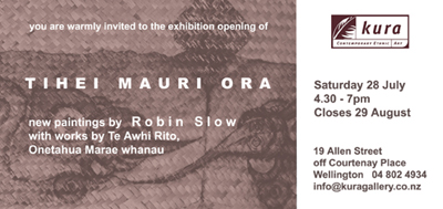 Kura Gallery Maori New Zealand Paintings Robin Slow