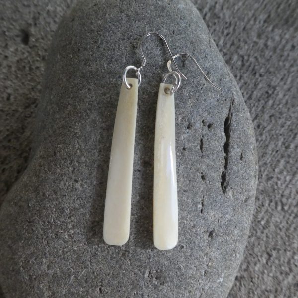 Alex Sands - Whalebone Earrings (50mm #10525 ws) - Image 4