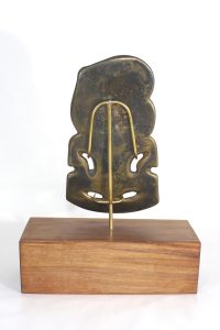 Bronze tiki by Alex Sands