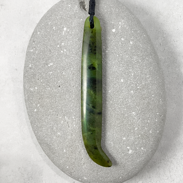 NZ Greenstone Kapeu Pendant
