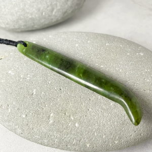 NZ Greenstone Kapeu Pendant