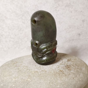 NZ Greenstone nose flute