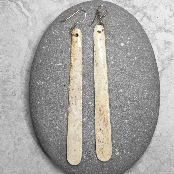Alex Sands - Whalebone Earrings (92mm  #AS-24 As) - Image 2