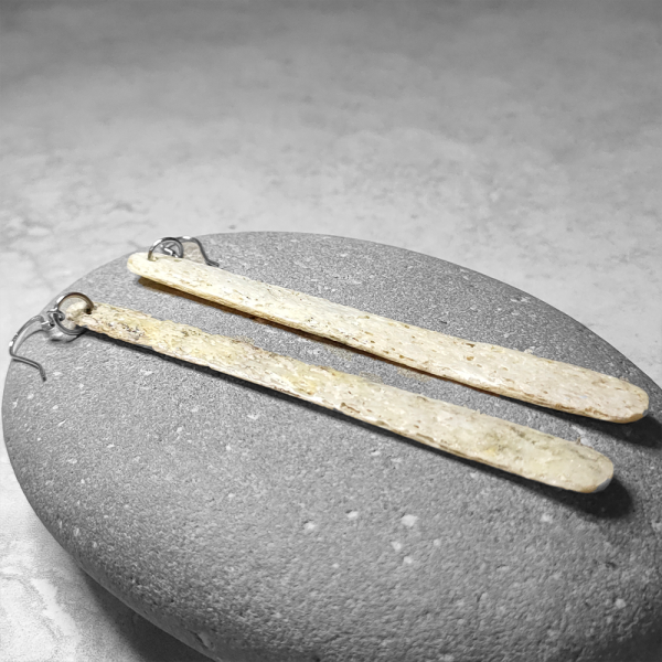 Alex Sands - Whalebone Earrings (92mm  #AS-24 As) - Image 4
