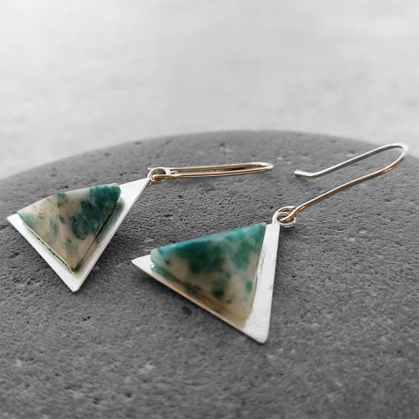 Ana Krakosky -  Aotea Earrings (25mm #EA-HA1A As) - Image 3