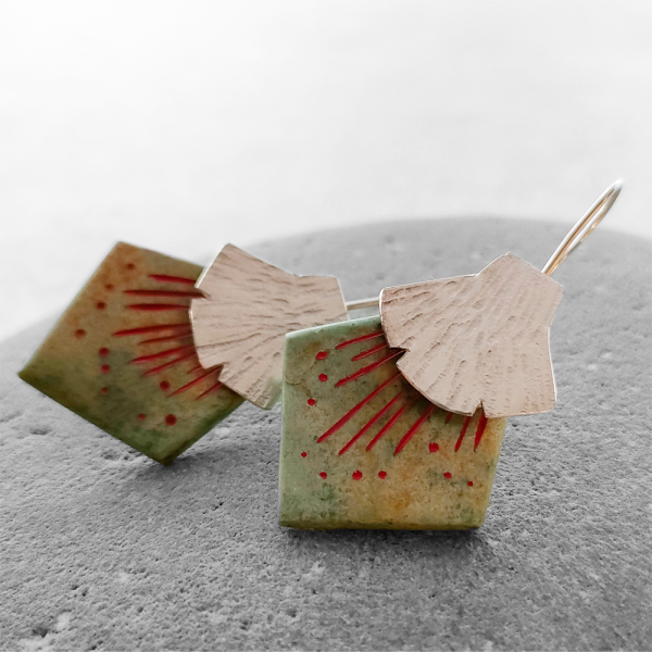 Ana Krakosky - Pohutukawa Earrings (#EA-PO1 As) - Image 3