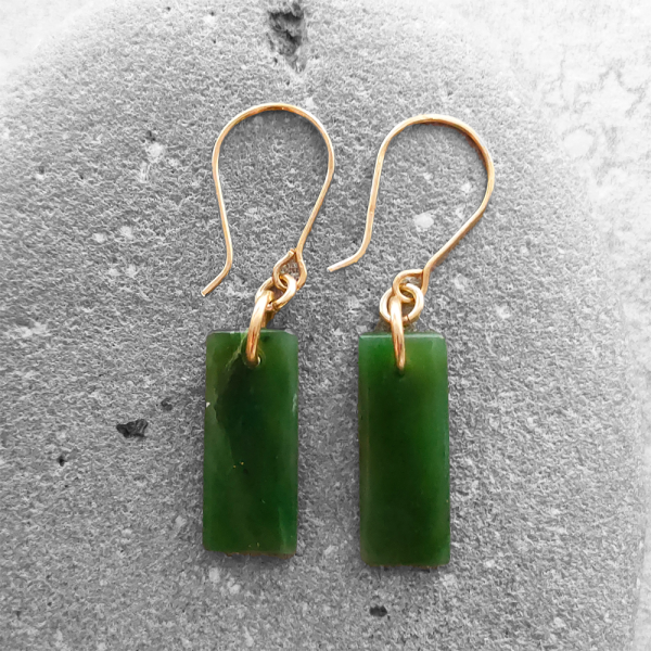 Ana Krakosky - Tukutuku Earrings (25mm #EA-GTU1 As) - Image 2