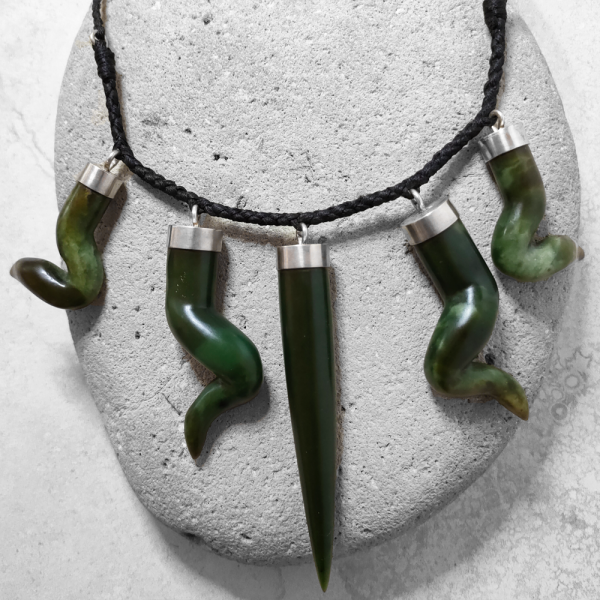Ana Krakosky - Pony Tail necklace (90mm  #NE-PO1 Ag)