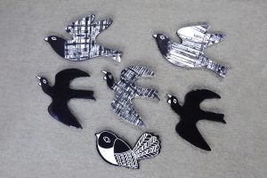 Ceramic NZ birds by Borrowed Earth