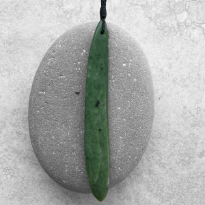 NZ Greenstone Roimata/teardrop pendant