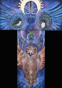 Hiwa-i-te-rangi, a painting by Robin Slow