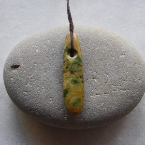 NZ Greenstone Roimata Or Drop Pendant