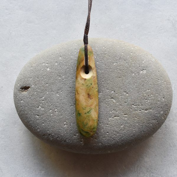 NZ Greenstone Roimata Or Drop Pendant