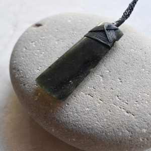 NZ Greenstone Toki Or Adze Pendant