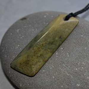 NZ Greenstone Toki Or Adze Pendant