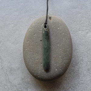 NZ Greenstone Roimata Or Drop Pendant