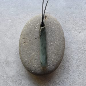 NZ Greenstone Roimata Or Drop Pendant