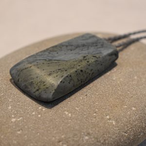 NZ Greenstone Toki Or Adze Pendant