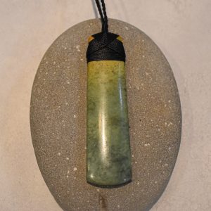 NZ Greenstone Toki Or Adze Pendant