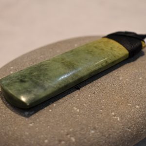 NZ Greenstone Toki Or Adze Pendant