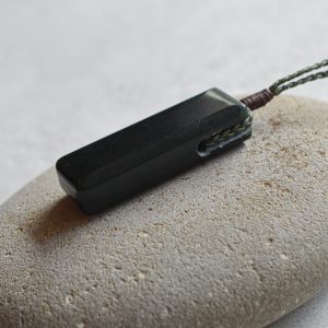NZ Greenstone Toki Or Adze Pendant