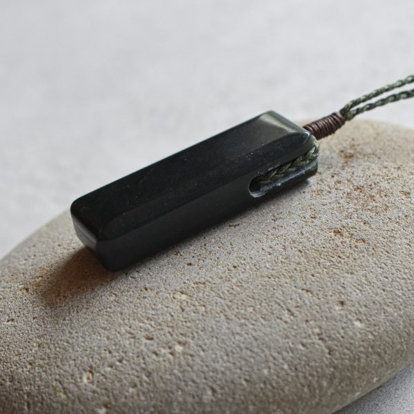 NZ Greenstone Toki Or Adze Pendant