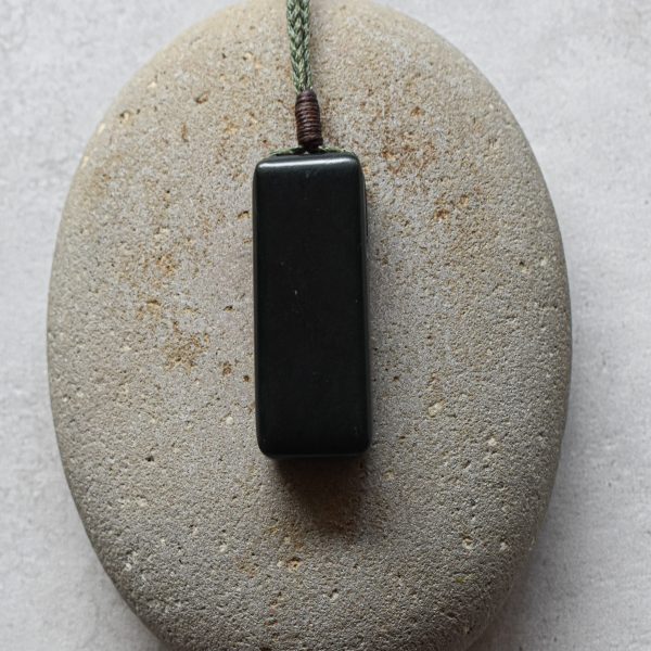 NZ Greenstone Toki Or Adze Pendant