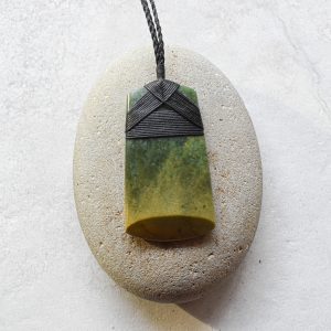 NZ Greenstone Toki Or Adze Pendant