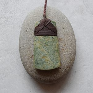 NZ Greenstone Toki Or Adze Pendant