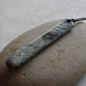 NZ Greenstone Roimata Or Drop Pendant
