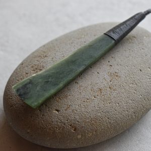 NZ Greenstone Toki Or Adze Pendant