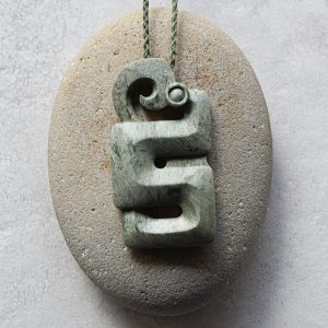 NZ Greenstone Manaia Pendant