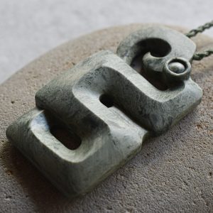 NZ Greenstone Manaia Pendant