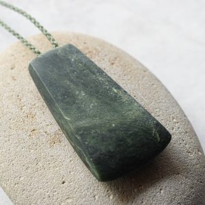NZ Greenstone Toki or Adze pendant