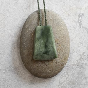 NZ Greenstone Toki Or Adze Pendant
