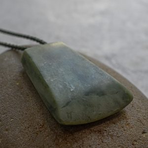 NZ Greenstone Toki Or Adze Pendant