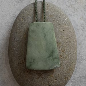 NZ Greenstone Toki Or Adze Pendant