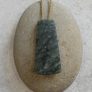 NZ Greenstone Toki Or Adze Pendant NZ Greenstone Toki Or Adze Pendant By Tim Steel