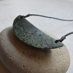 NZ Greenstone/Pounamu Shield Pendant