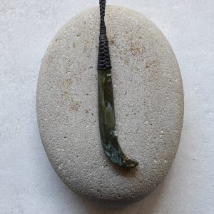NZ Greenstone/Pounamu Kapeu Pendant