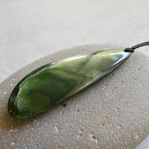 NZ Greenstone/Pounamu Roimata/Drop Pendant