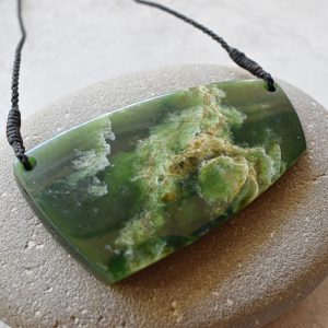 NZ Greenstone/Pounamu Shield Pendant